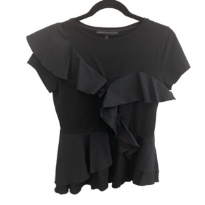 White House Black Market short sleeve blouse Size Small